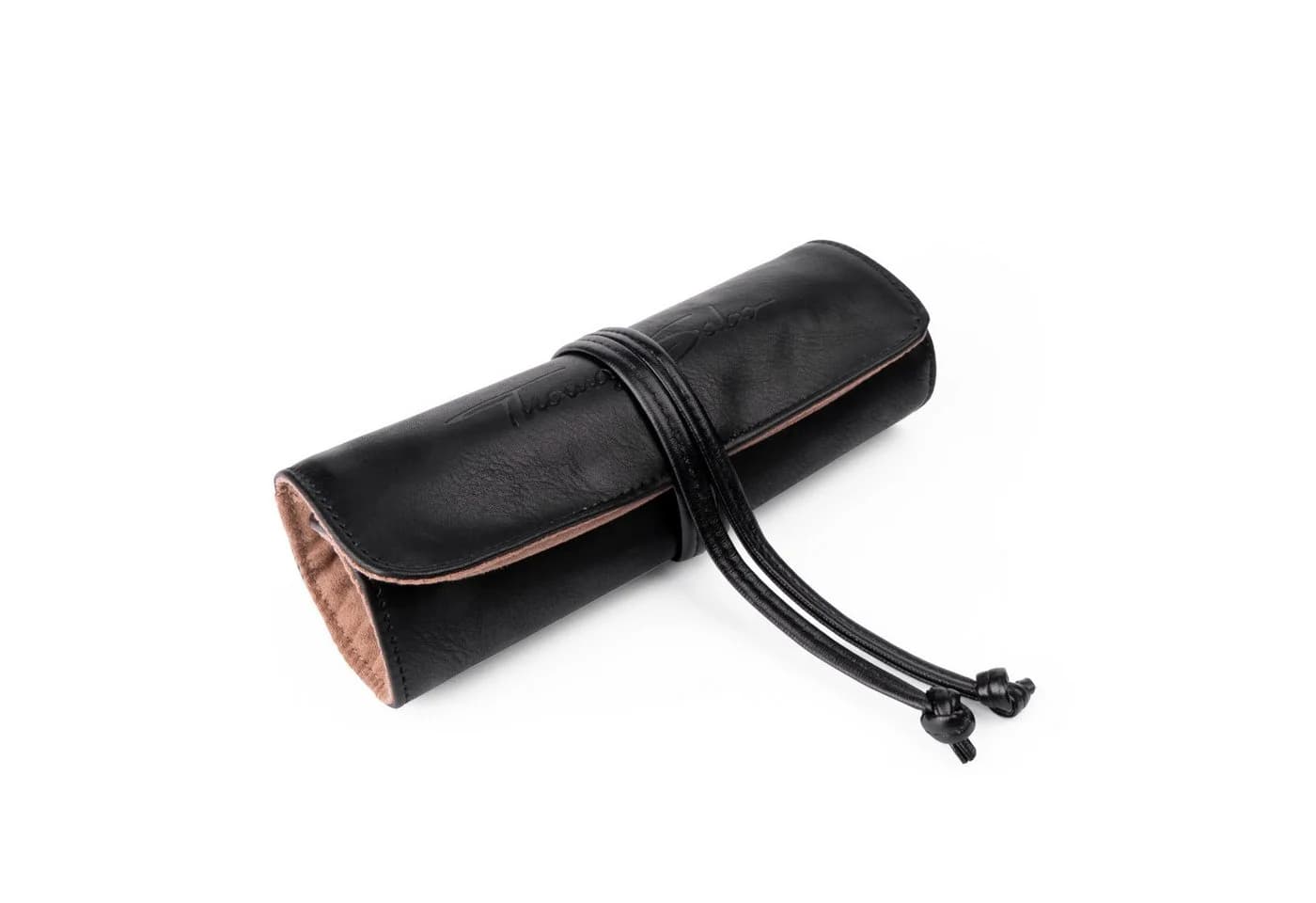 THOMAS SABO Schmuckrolle Schwarz Beige Kunstleder Reiseetui - Bild 3