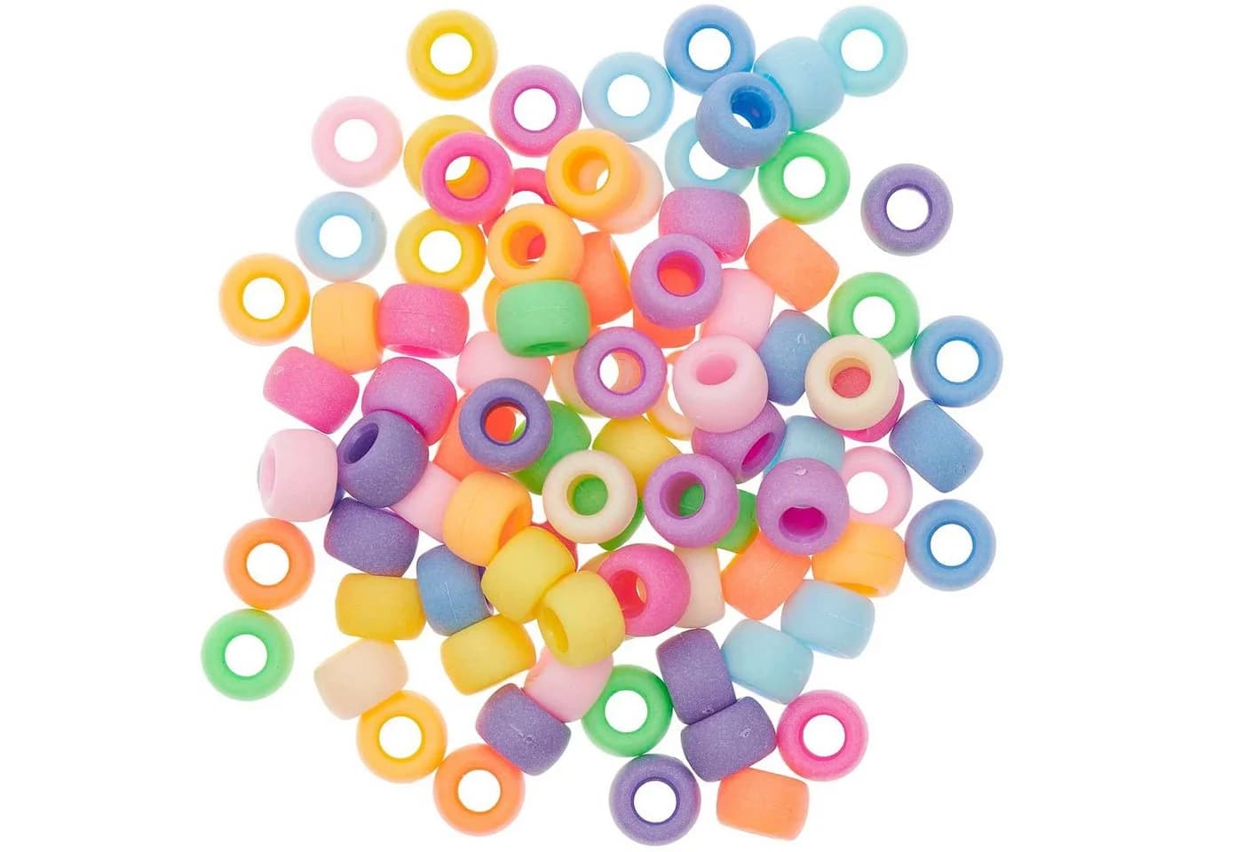Rico Design Bastelperlen itoshii Perlenmix Ponii Beads 400-tlg. Bunt