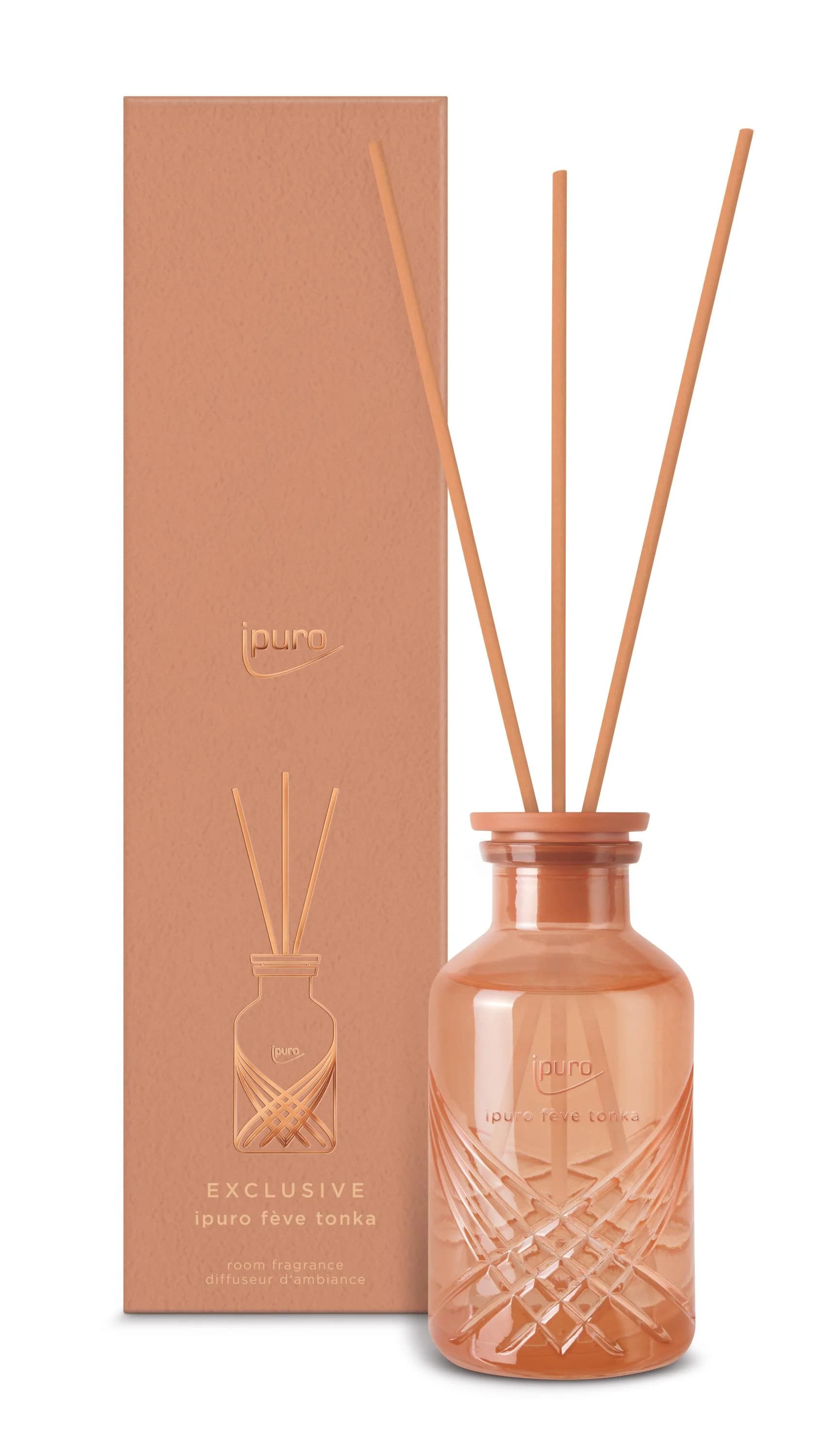 Ipuro Raumduft FEVE TONKA Braun 240 ml - Tonka, Vanille, Sandelholz