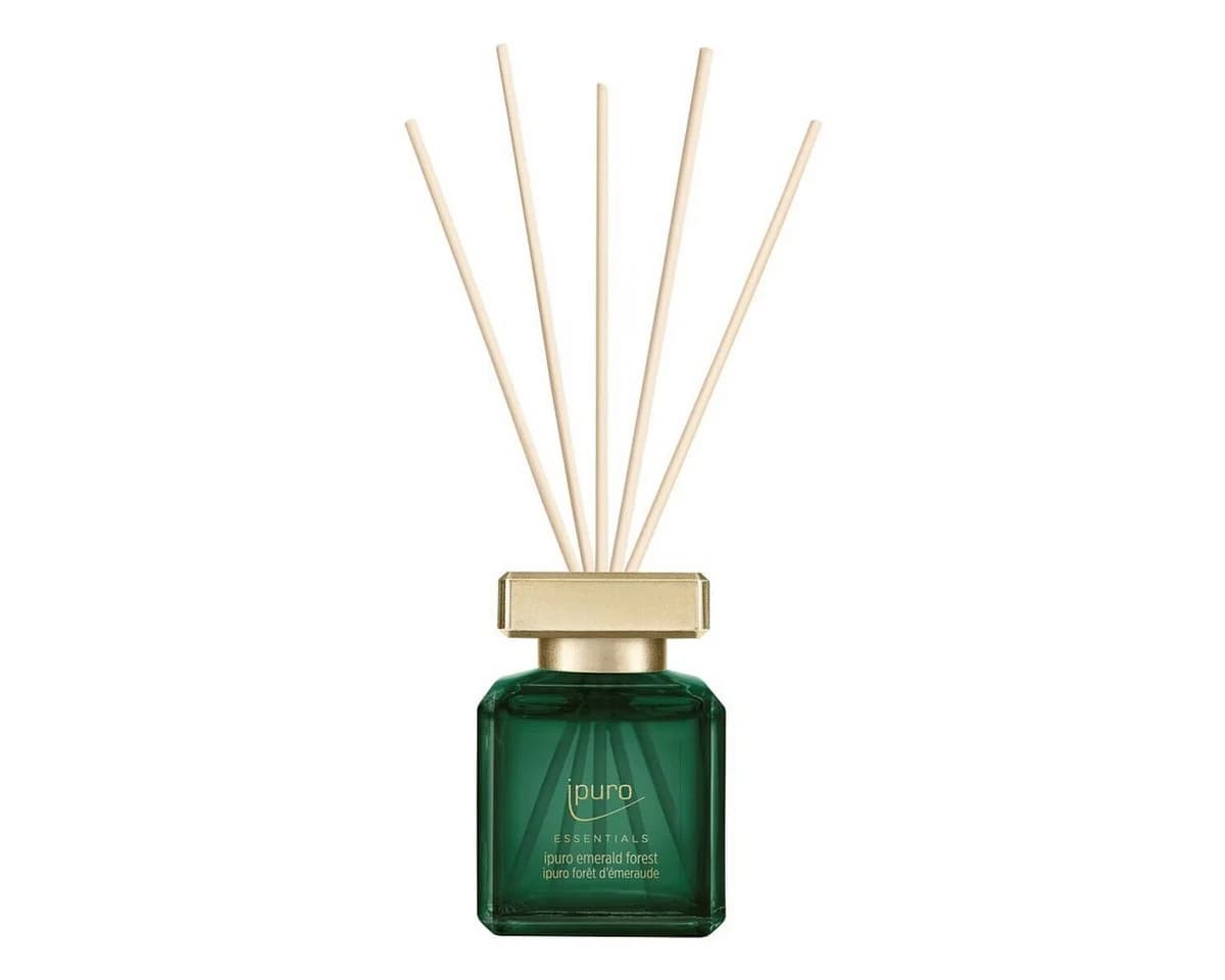 IPURO Raumduft Emerald Forest 100 ml mit Rattan-Holzstäbchen