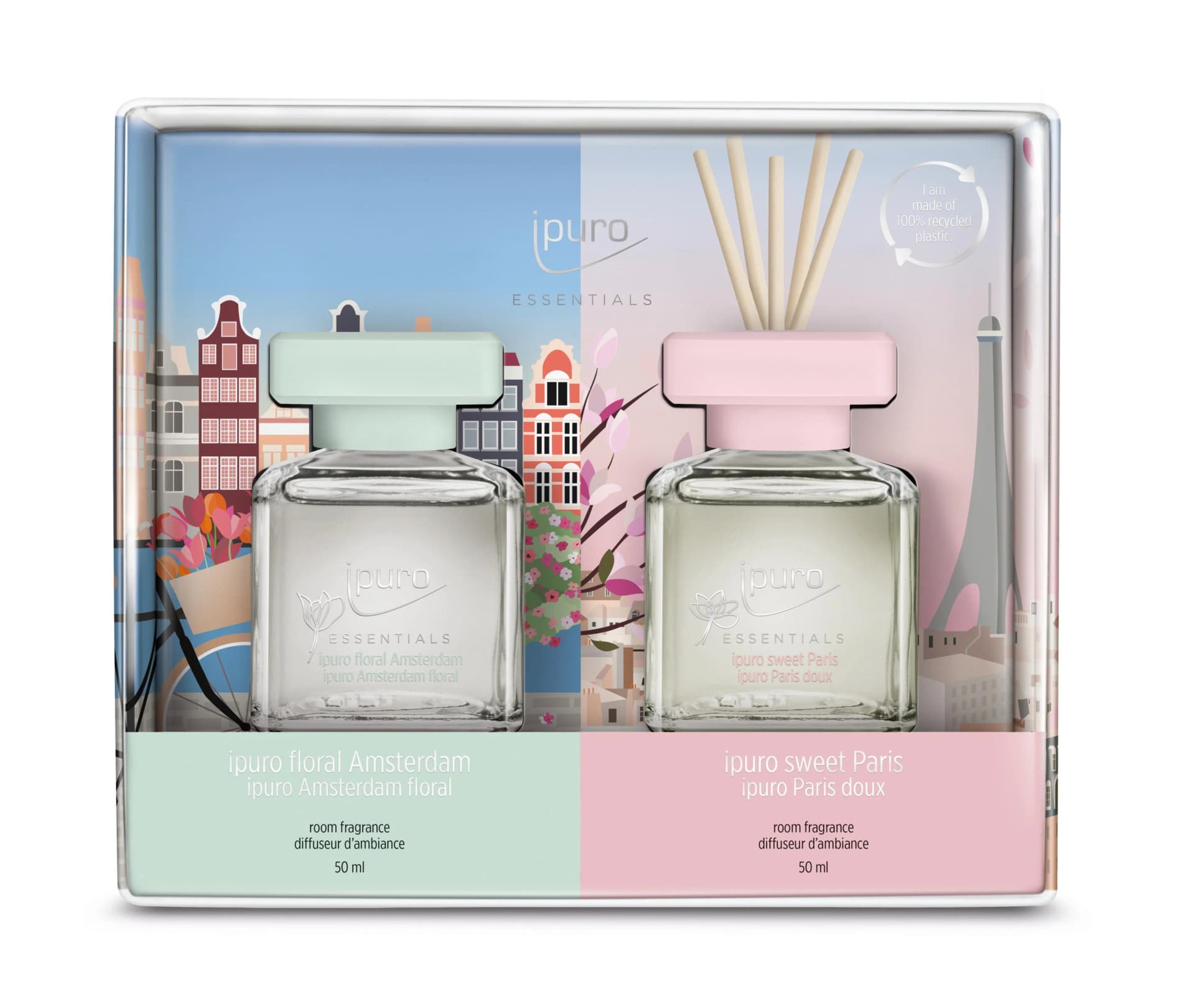Raumduft-Set ipuro PARIS & AMSTERDAM Duftgemisch