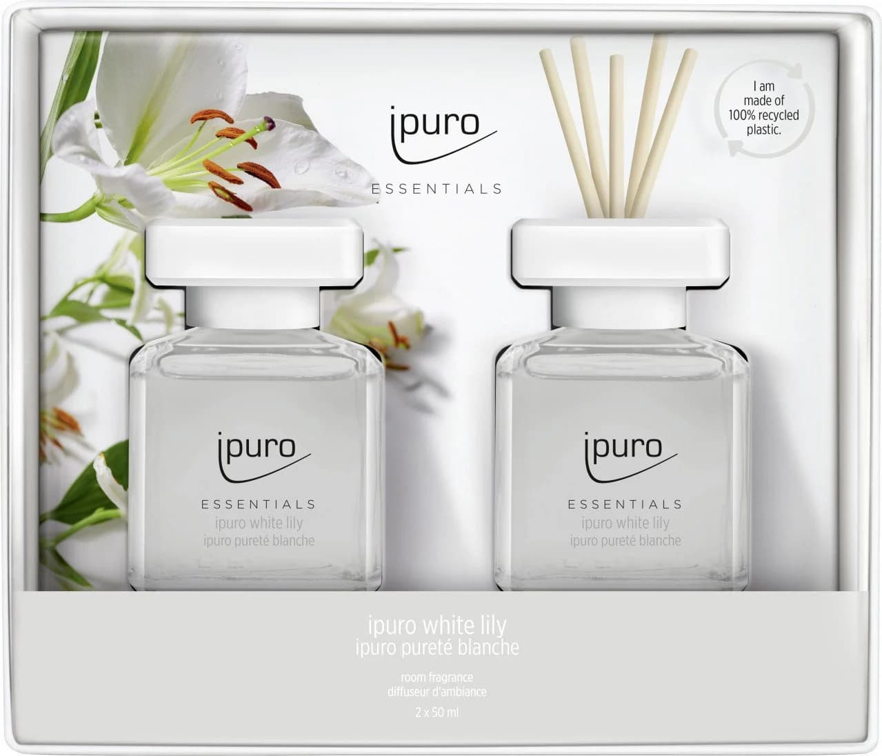 IPURO Raumduft Essentials Set White Lily 2 x 50 ml - Bild 2