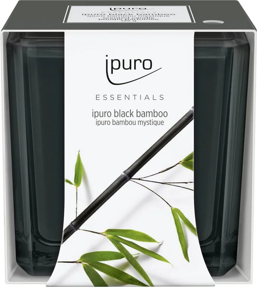 Ipuro ESSENTIALS Duftkerze Black Bamboo 125 g - Bild 2