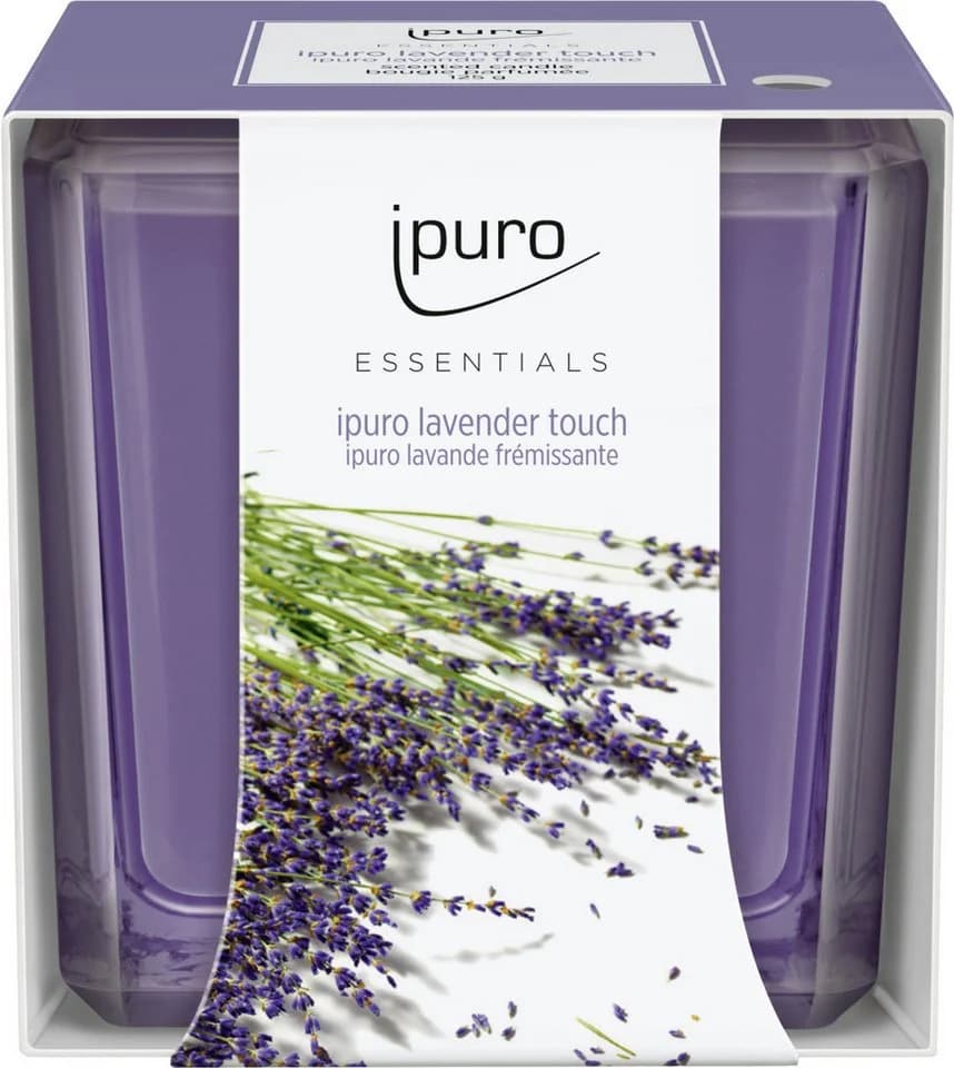 Ipuro ESSENTIALS Duftkerze Lavender Touch 125g