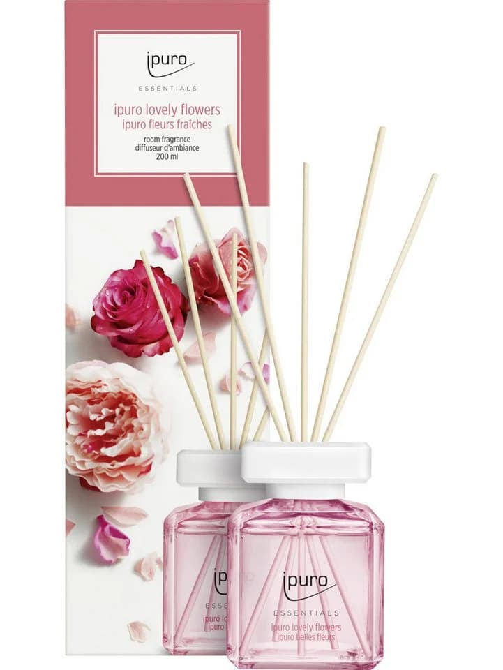 Ipuro Raumduft Essentials Lovely Flowers 200 ml Blau - Bild 2