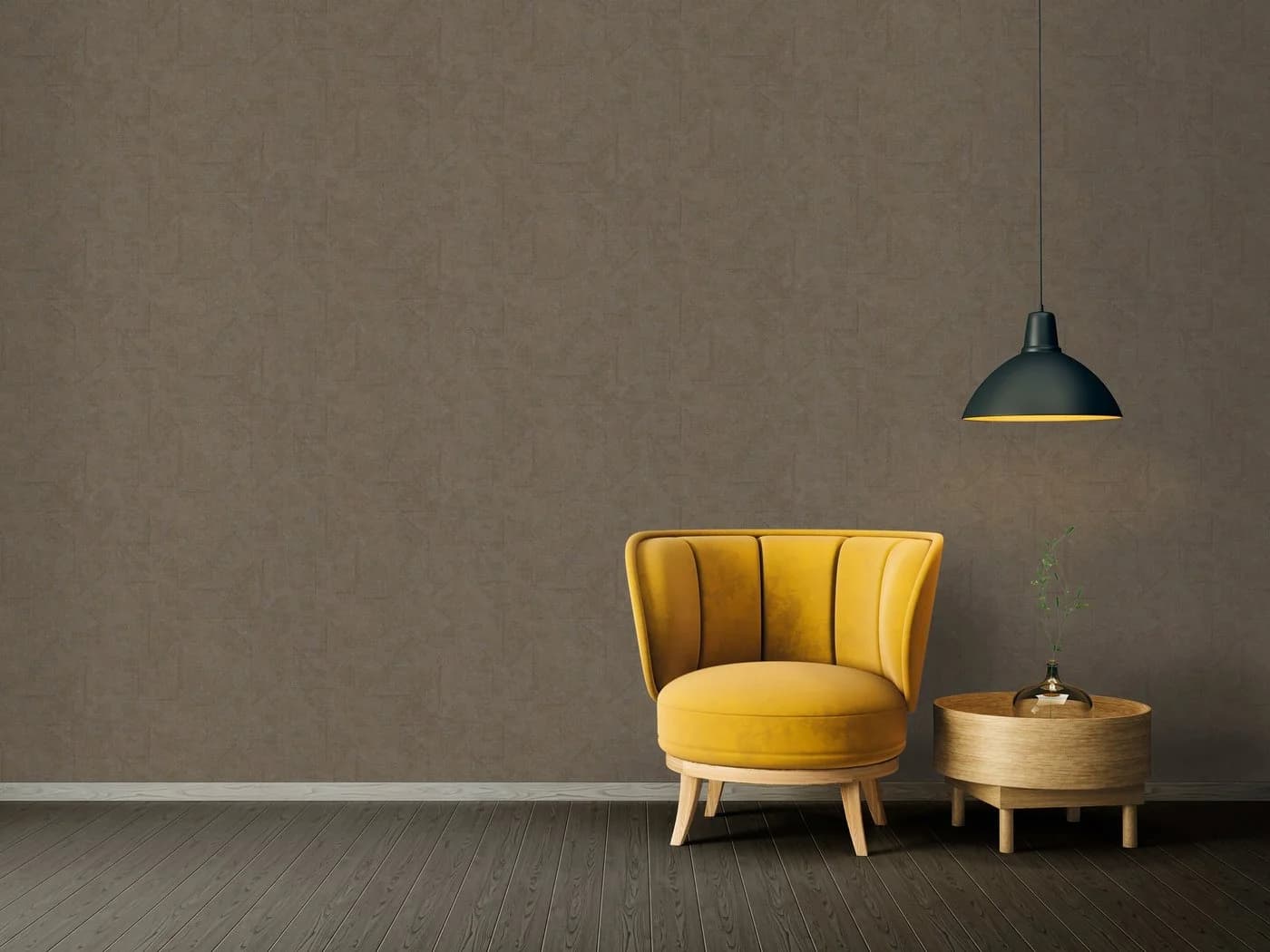 Architects Paper Vliestapete Absolutely Chic Braun Bronze Art Deco