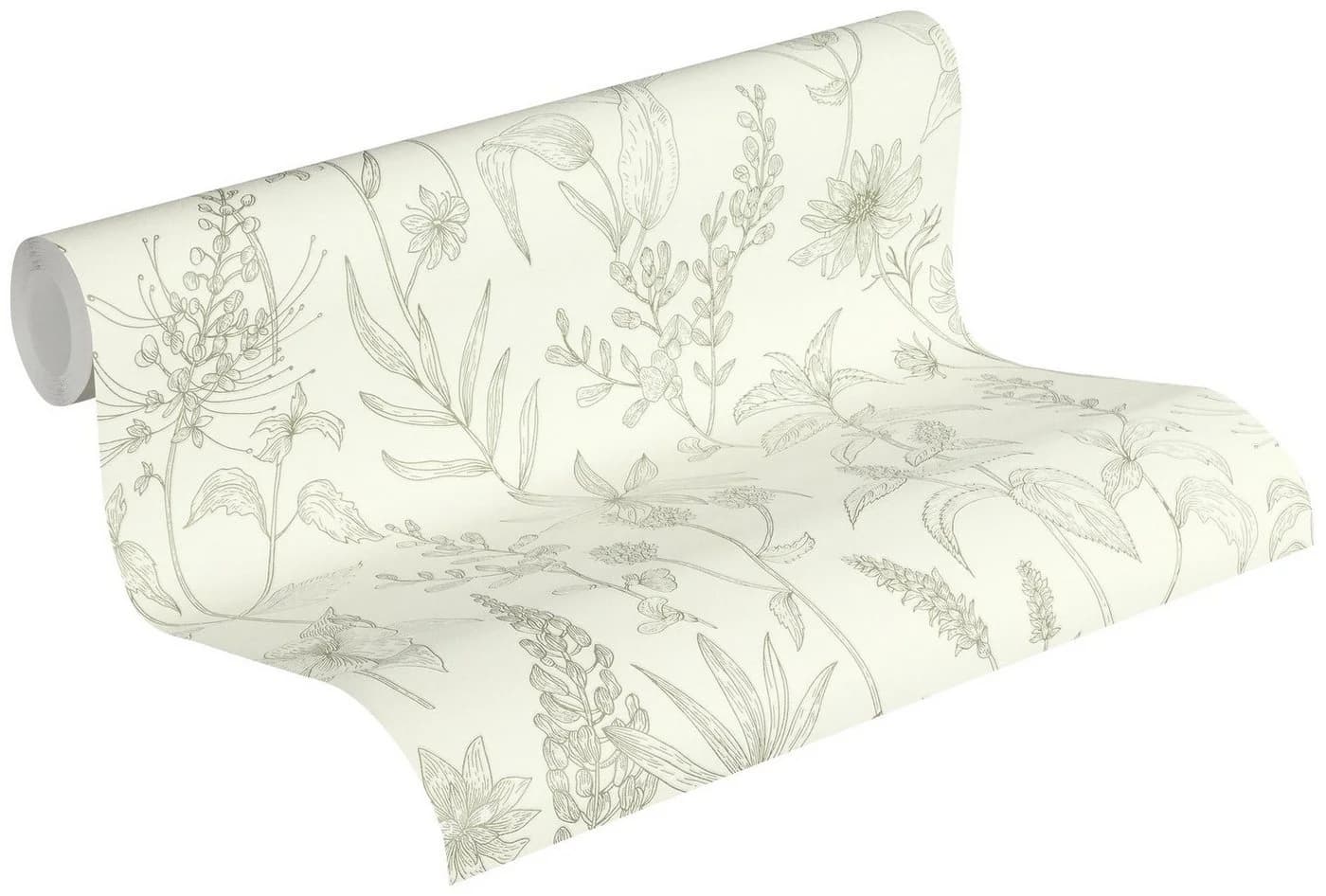 A.S. Création Vliestapete Jette Joop Floral Grün/Weiß - Bild 3