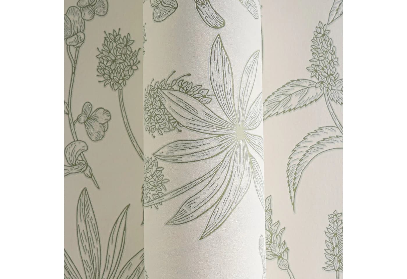 A.S. Création Vliestapete Jette Joop Floral Grün/Weiß - Bild 5