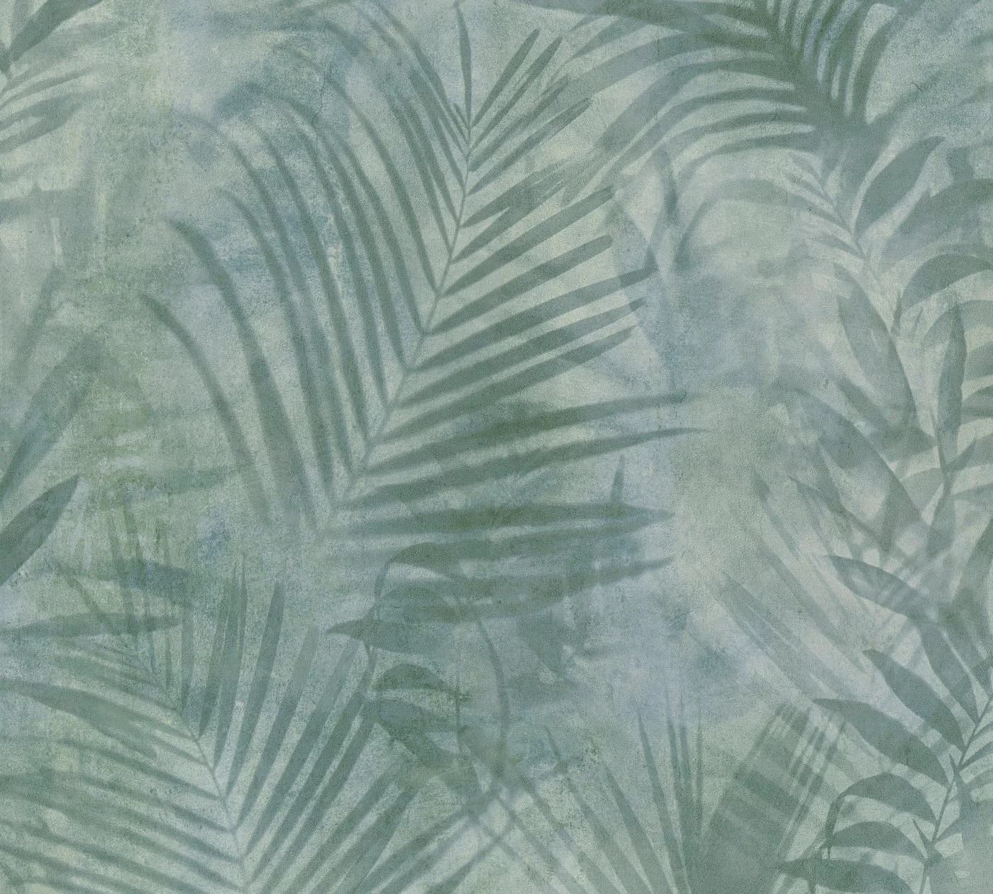 A.S. Création Vliestapete Neue Bude 2.0 Tropical Concret Grau/Grün - Bild 2