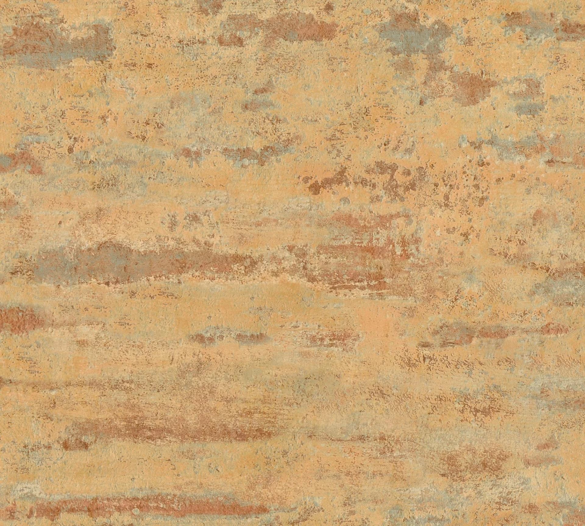 A.S. Création Vliestapete Vintage Backstein Orange Struktur