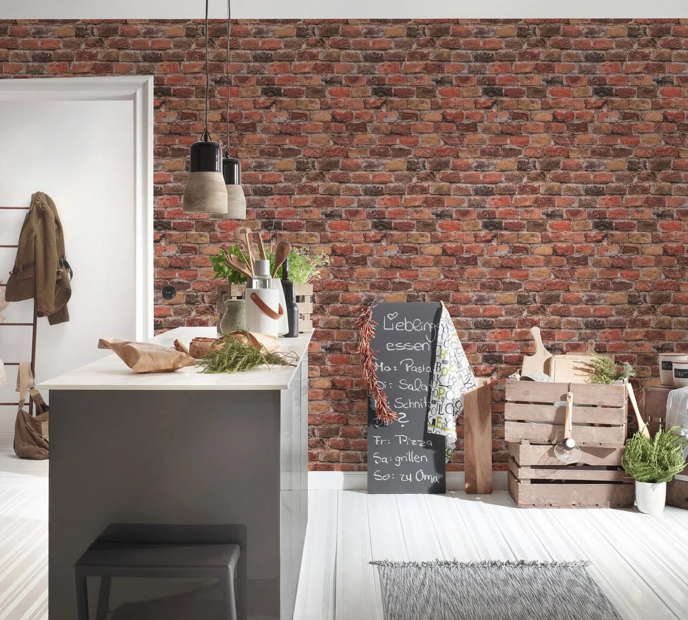 A.S. Création Vliestapete Bricks & Stones Steinoptik Matt - Bild 5