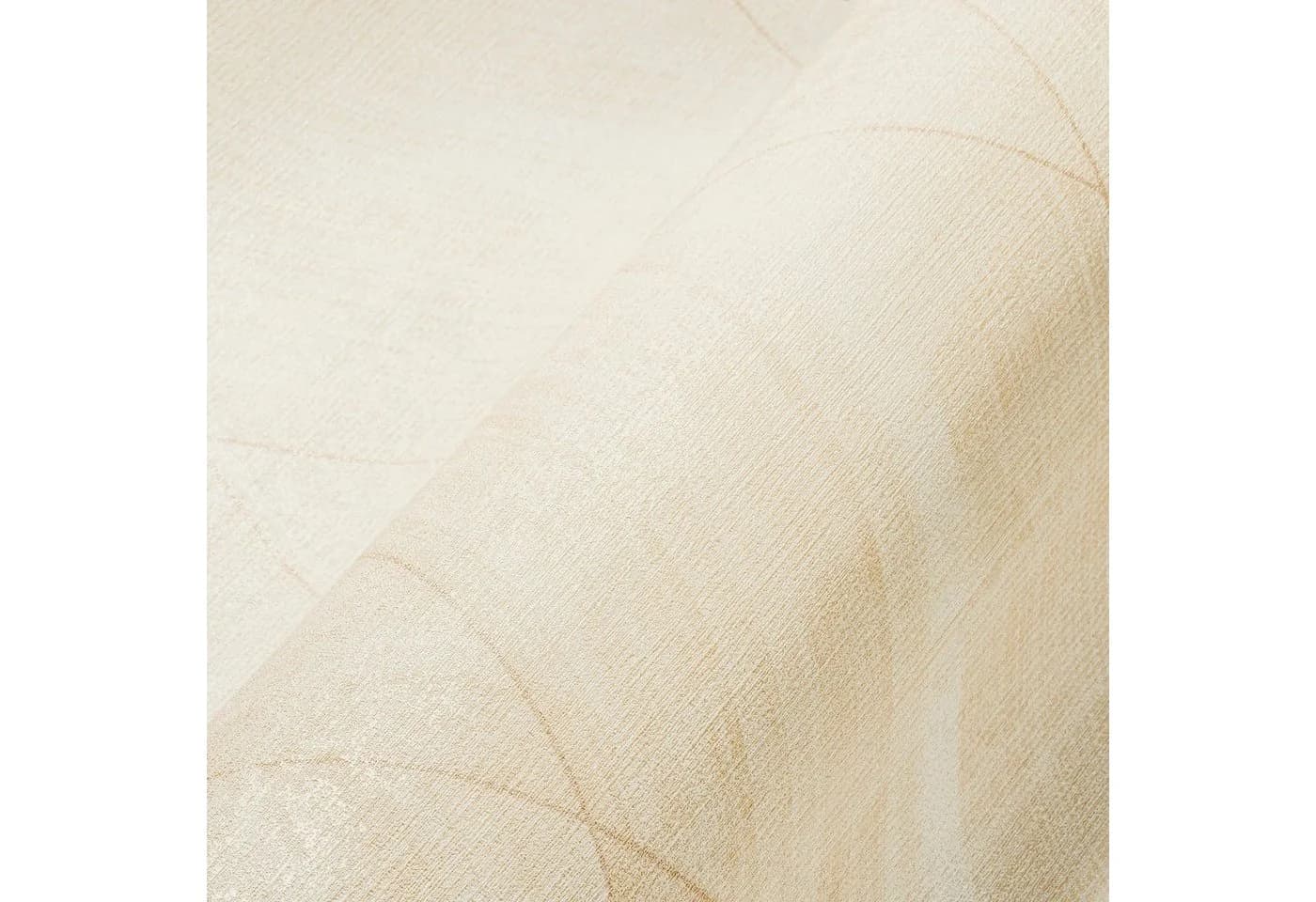 Moderne Grafiktapete in Creme Beige, Vinyl und Vlies, 53x1005 cm - Bild 3
