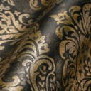 Schwarze und Goldene Vinyl-Vlies-Tapete im Klassischen Stil Bild 3