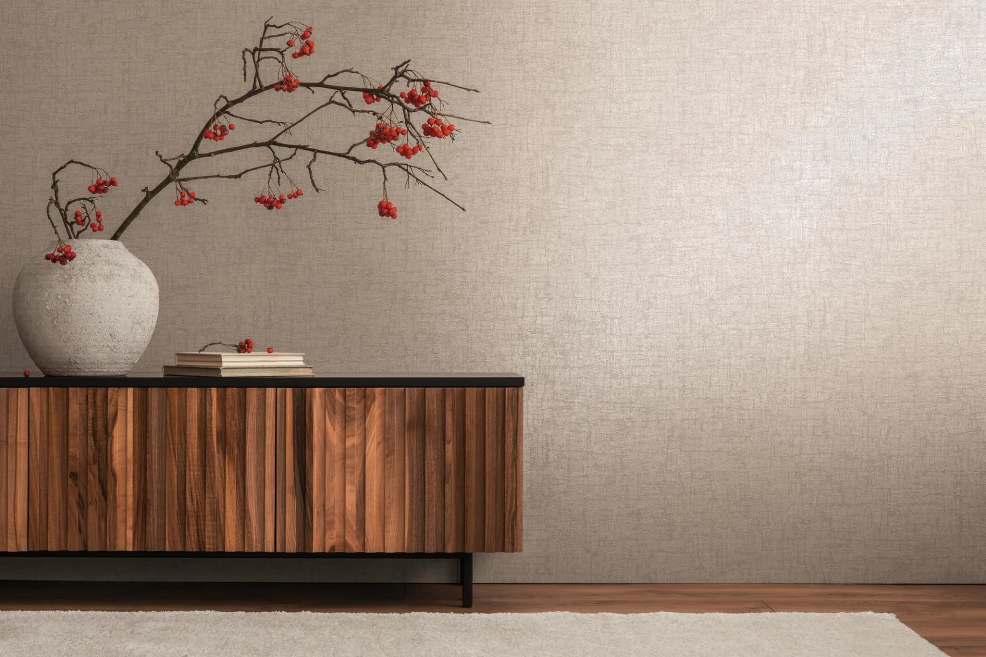 Livingwalls Vliestapete Steinoptik Braun Beige