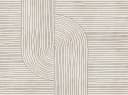 living walls Fototapete THE WALL III 3D Zeichnung Vliestapete Beige/Schwarz Bild 1