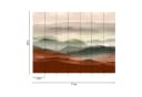 Living Walls Fototapete THE WALL III Landschaft Tapete Himmel Nebel Bild 3