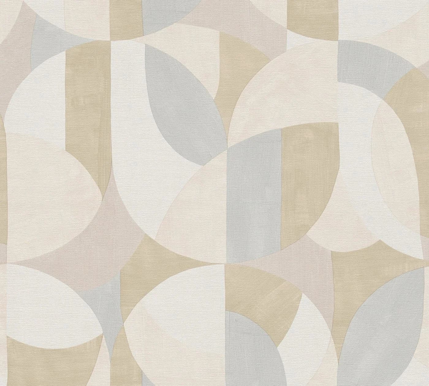 A.S. Création Vliestapete French Affair Grau Beige Geometrisch - Bild 3