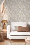 A.S. Création Vliestapete French Affair Grau Beige Geometrisch Bild 5