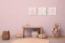 A.S. Création Vliestapete Uni Modern Textil Optik Rosa 77178-4 Lilly + Luis Bild 2