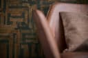 Living Walls Vliestapete Leinenoptik Ethno-Muster Schwarz Bild 5