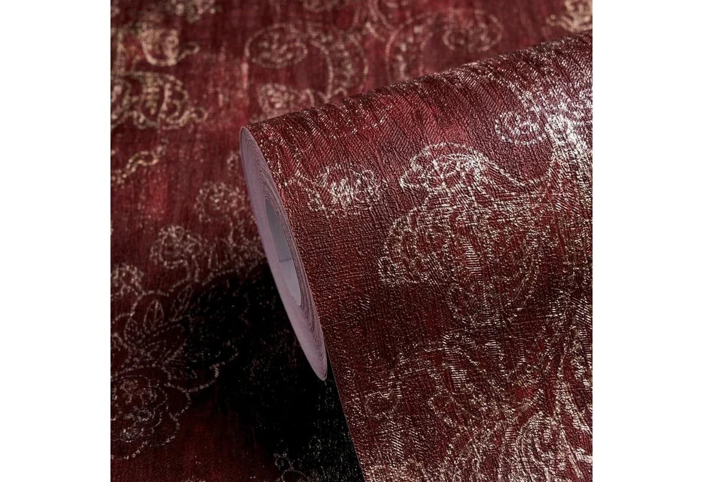 A.S. Création Vliestapete Trend Spectrum Baroque Rot Metallic - Bild 4