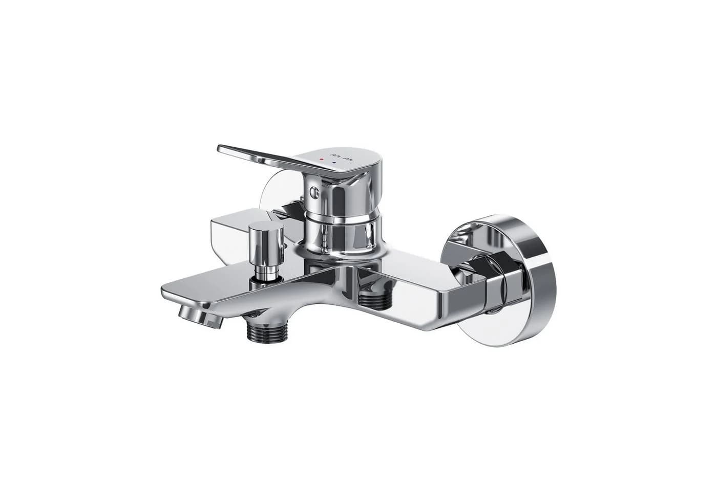 AM.PM X-JOY Badarmatur Wannenarmatur Einhebelmischer Chrom Silber - Bild 2
