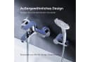 AM.PM Wannenarmatur HIT mit Handbrause und Halterung Chrom Silber Bild 3