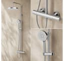 AM.PM Duschsystem PLAY mit Thermostat Regendusche Chrom Bild 2