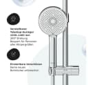 AM.PM Duschsystem PLAY mit Thermostat Regendusche Chrom Bild 5