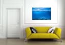 Wallario Wandfolie Unterwasserwelt Meer Blau Selbstklebend PVC Bild 3
