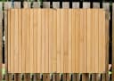 Wallario Sichtschutzzaunmatte Holzpanele hell Bild 1