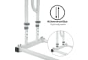 ONVAYA Bett-Aufstehhilfe Weiß Stahlrohr Ergonomischer Griff Bild 3