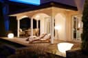 MERXX Gartenliege Havanna Eukalyptus Braun Beige mit Auflage Bild 5