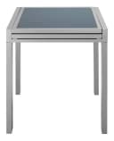 MERXX Lima Gartentisch Silber Ausziehbar Aluminium Glas Bild 4
