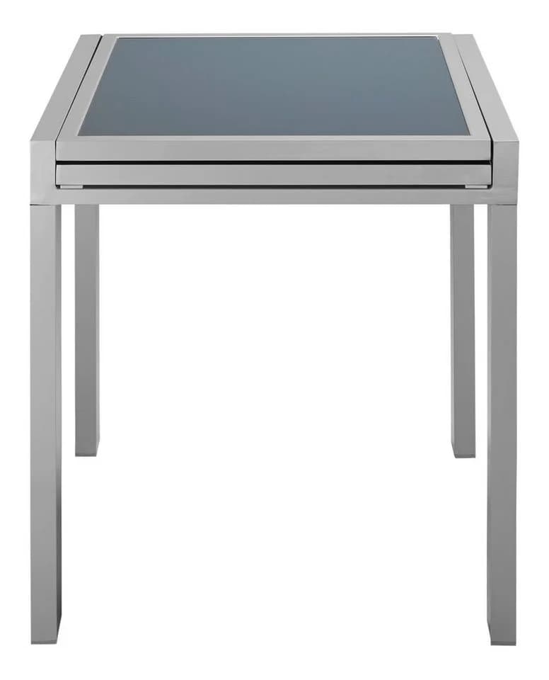 MERXX Lima Gartentisch Silber Ausziehbar Aluminium Glas - Bild 4