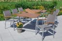 MERXX Garten-Essgruppe Naxos 7-tlg. Aluminium Bild 1