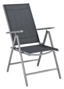 Balkonset MERXX Lima 2-Sitzer Schwarz Grau Aluminium Polyester Bild 1