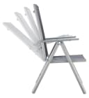 Balkonset MERXX Lima 2-Sitzer Schwarz Grau Aluminium Polyester Bild 3