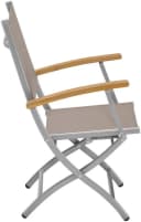 MERXX Garten-Essgruppe Naxos Grau Aluminium Akazie Bild 5