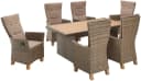 MERXX Garten-Essgruppe Toskana Deluxe 13-tlg. Akazienholz Bild 1