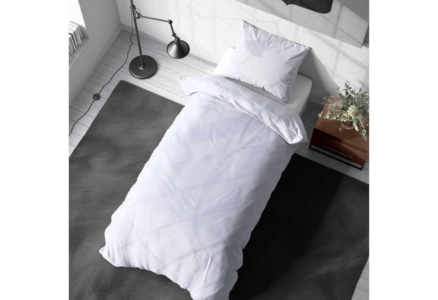 Hometex Premium Textiles Bettwäsche Mikrofaser Weiß Allergiker geeignet