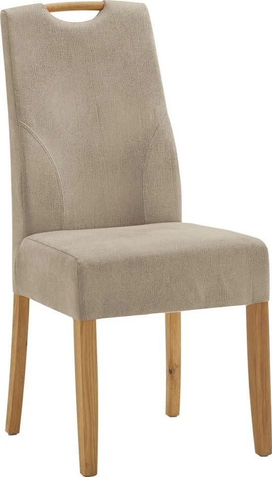 NIEHOFF SITZMÖBEL Top Chairs Esszimmerstuhl 2er-Set Beige Eiche