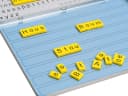 Betzold Lese-Magnetbox 213 Buchstabenblöcke Bunt Stahlblechkasten Bild 3
