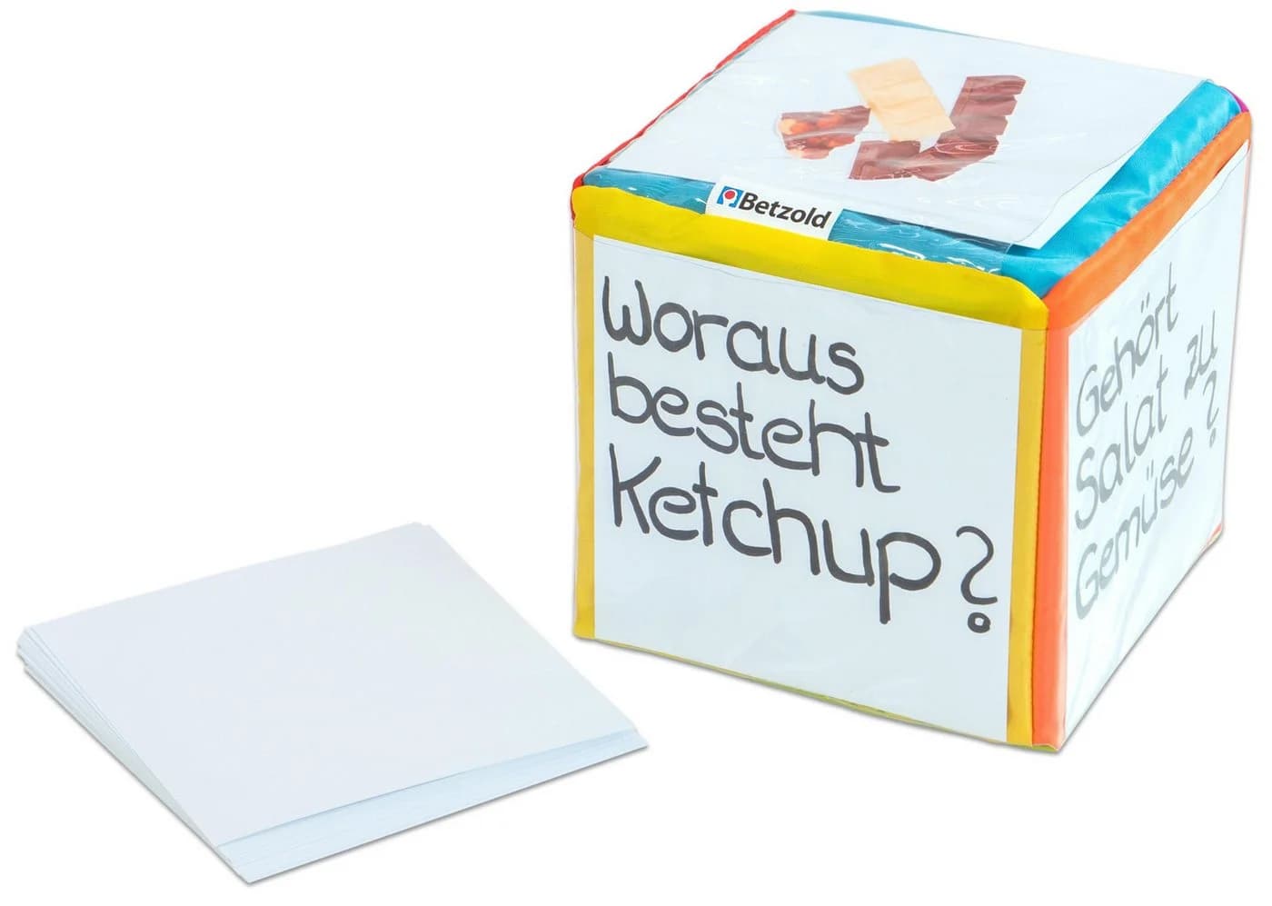 Betzold Lernspielzeug Pocket Cube inkl. 36 Blanko-Karten - Bild 5