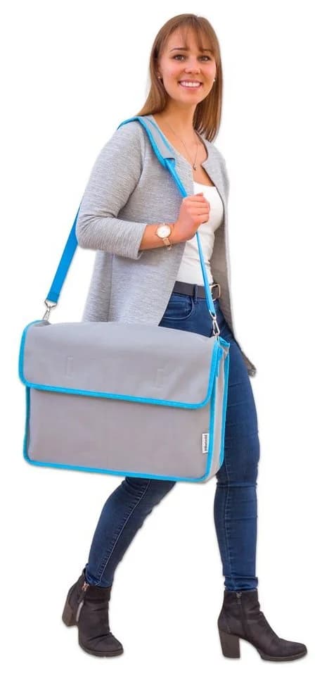 Betzold Kamishibai-Tasche Grau – Aufbewahrung für Erzähltheater Zubehör - Bild 3