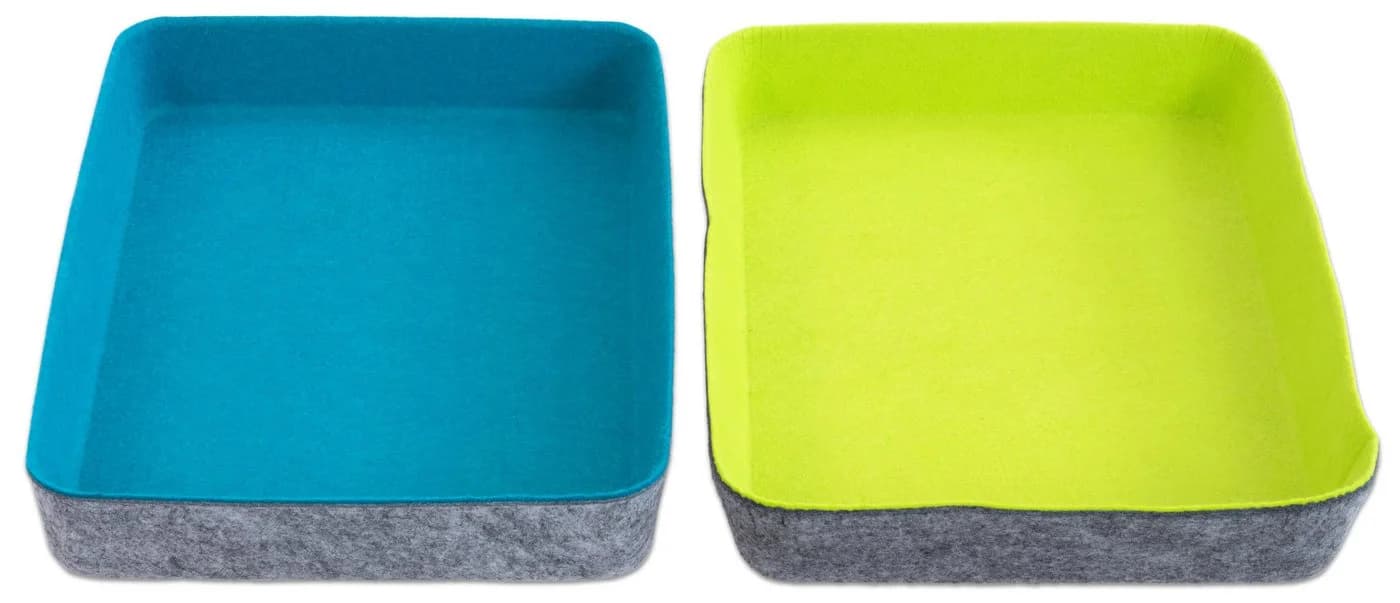 Betzold Filzschale DIN A4 - Materialschale Bunt