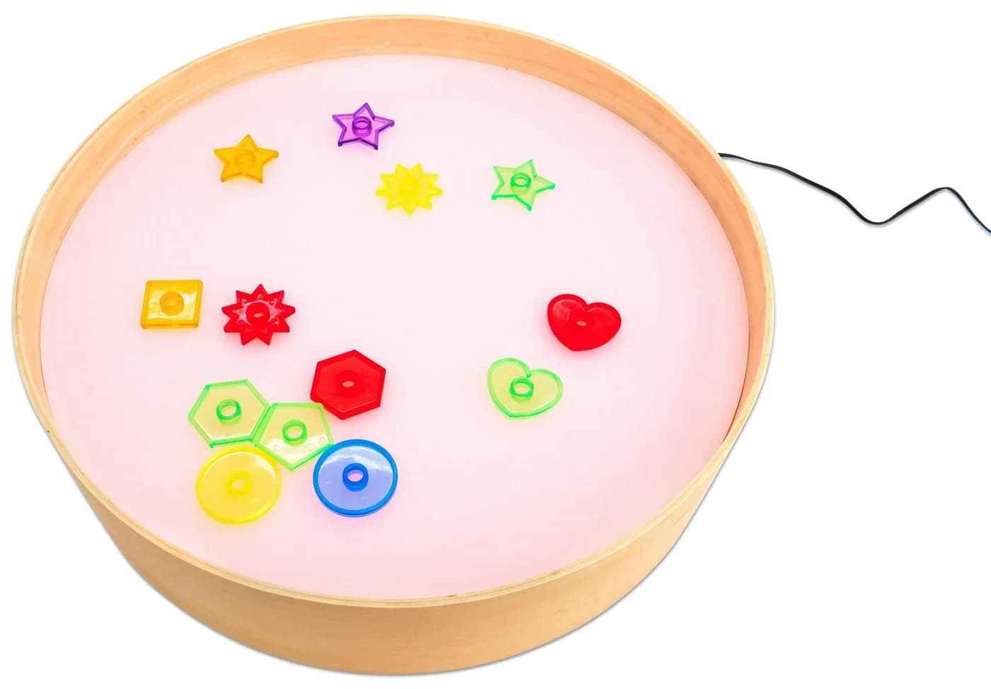 Betzold Spieltisch Lichttisch rund mit 16 Lichtfarben - Bild 3