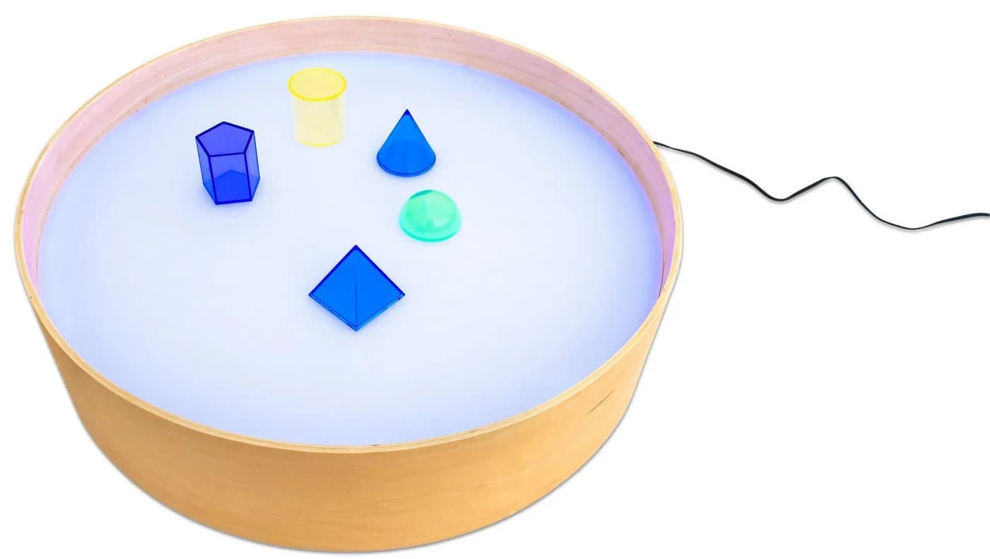 Betzold Spieltisch Lichttisch rund mit 16 Lichtfarben - Bild 4