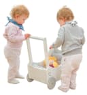 Betzold Puppenwagen aus massivem Buchenholz weiß Bild 5