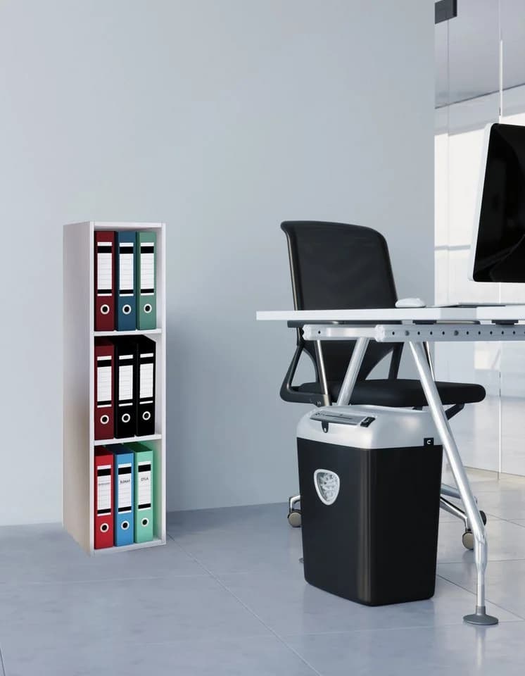 VCM Holzregal stehend 3-Fach Aktenschrank - Bild 4